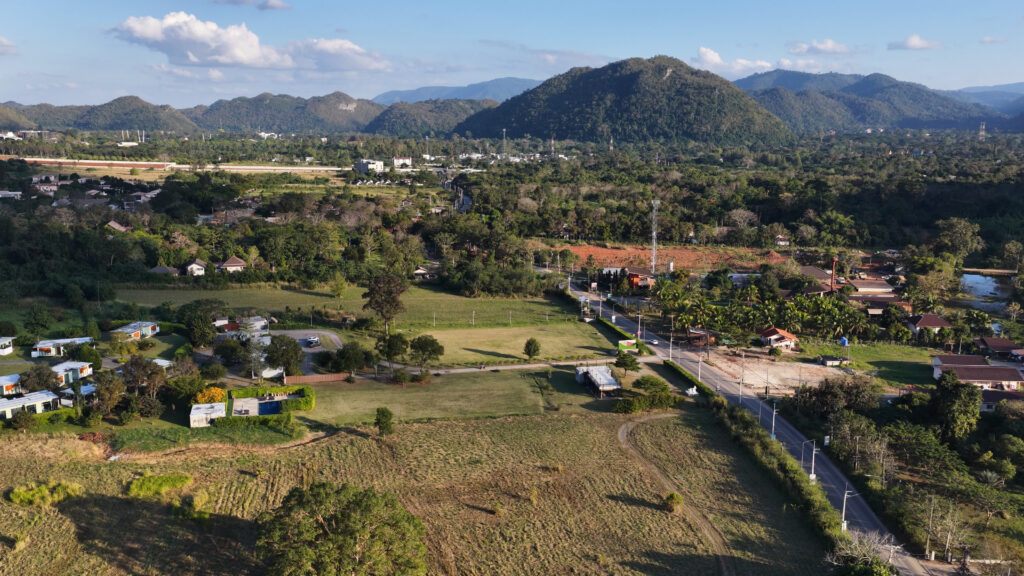Aerial View Khao Yai Landscape With Fields Mountains 1024x576